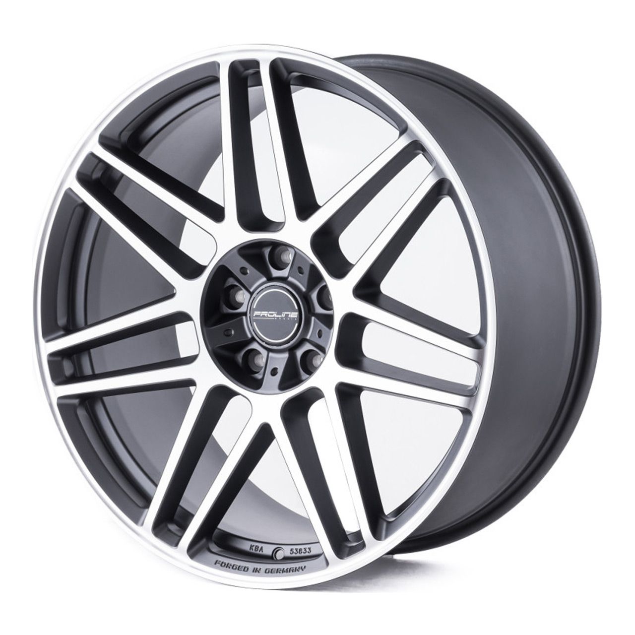 PROLINE PFG FORGED matt grey polished 10.0Jx22 5x130 ET35 PROLINE PFG FORGED matt grey polished 10.0Jx22 5x130 ET35