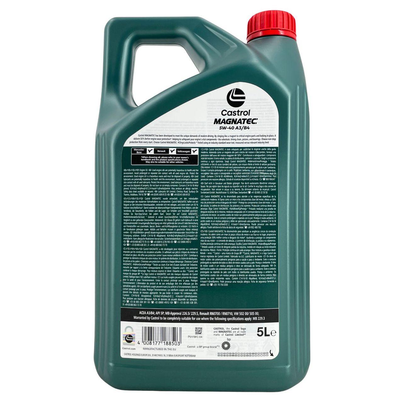Castrol Magnatec 5W-40 A3/B4 5 Liter