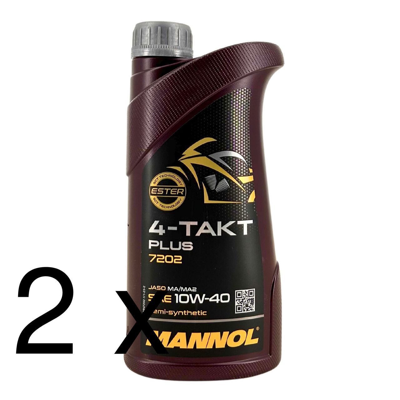 Mannol 4-Takt Plus 10W-40 2x1 Liter