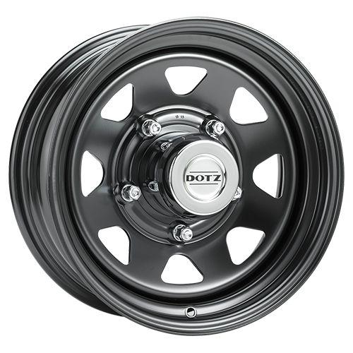DOTZ ORKNS schwarz/silber 6.0Jx15 6x139.7 ET0