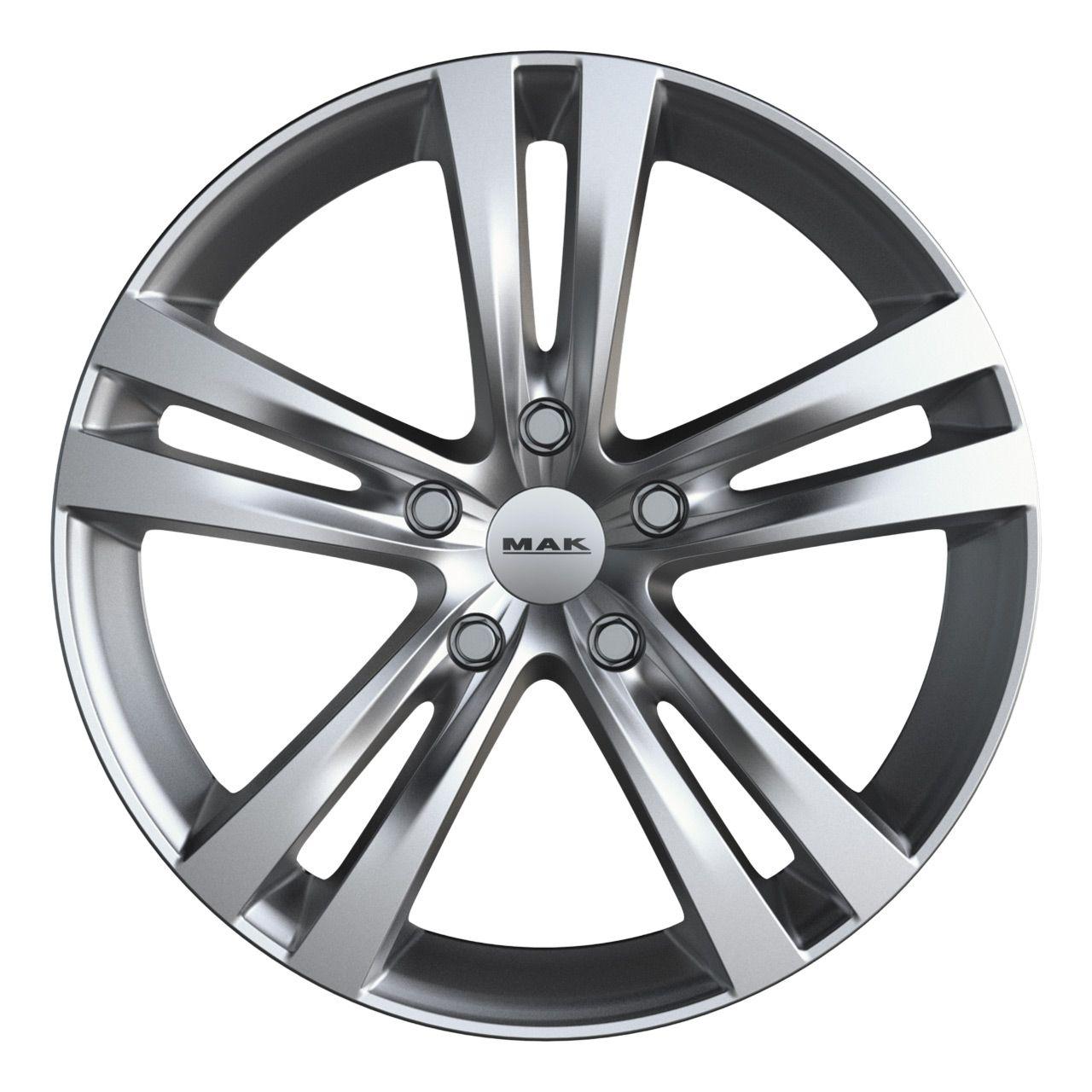 MAK ZENITH hypersilber 8.0Jx19 5x108 ET50