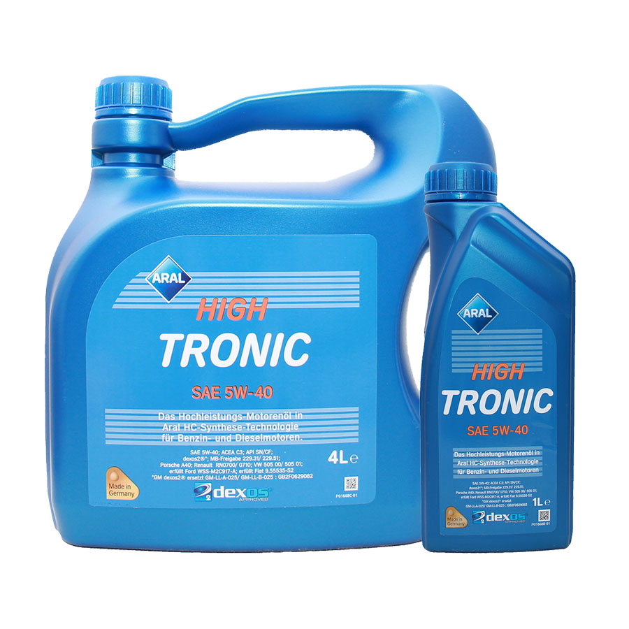 Aral HighTronic 5W-40 4+1 Liter