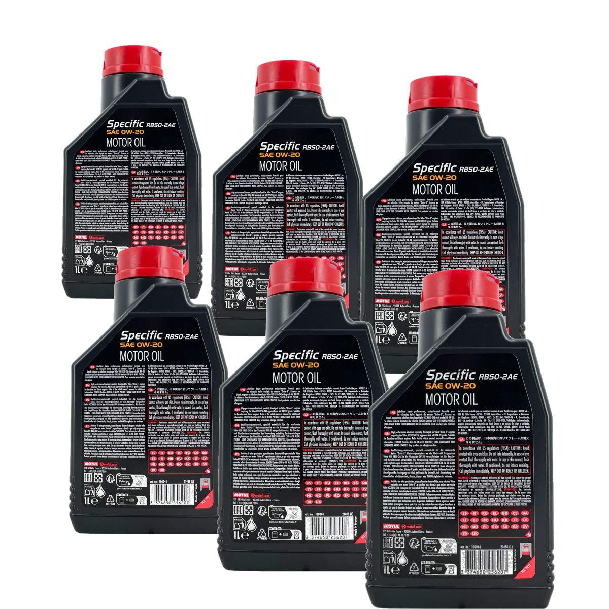 Motul Specific VOLVO VCC RBS0-2AE 0W-20 6x1 Liter