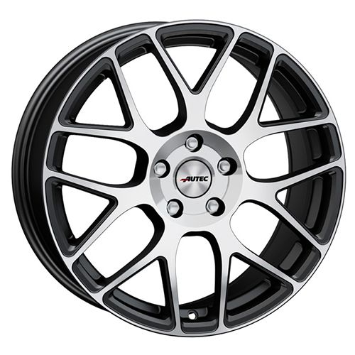 AUTEC TYP H - HEXANO schwarzmatt poliert 7.0Jx16 5x114.3 ET45