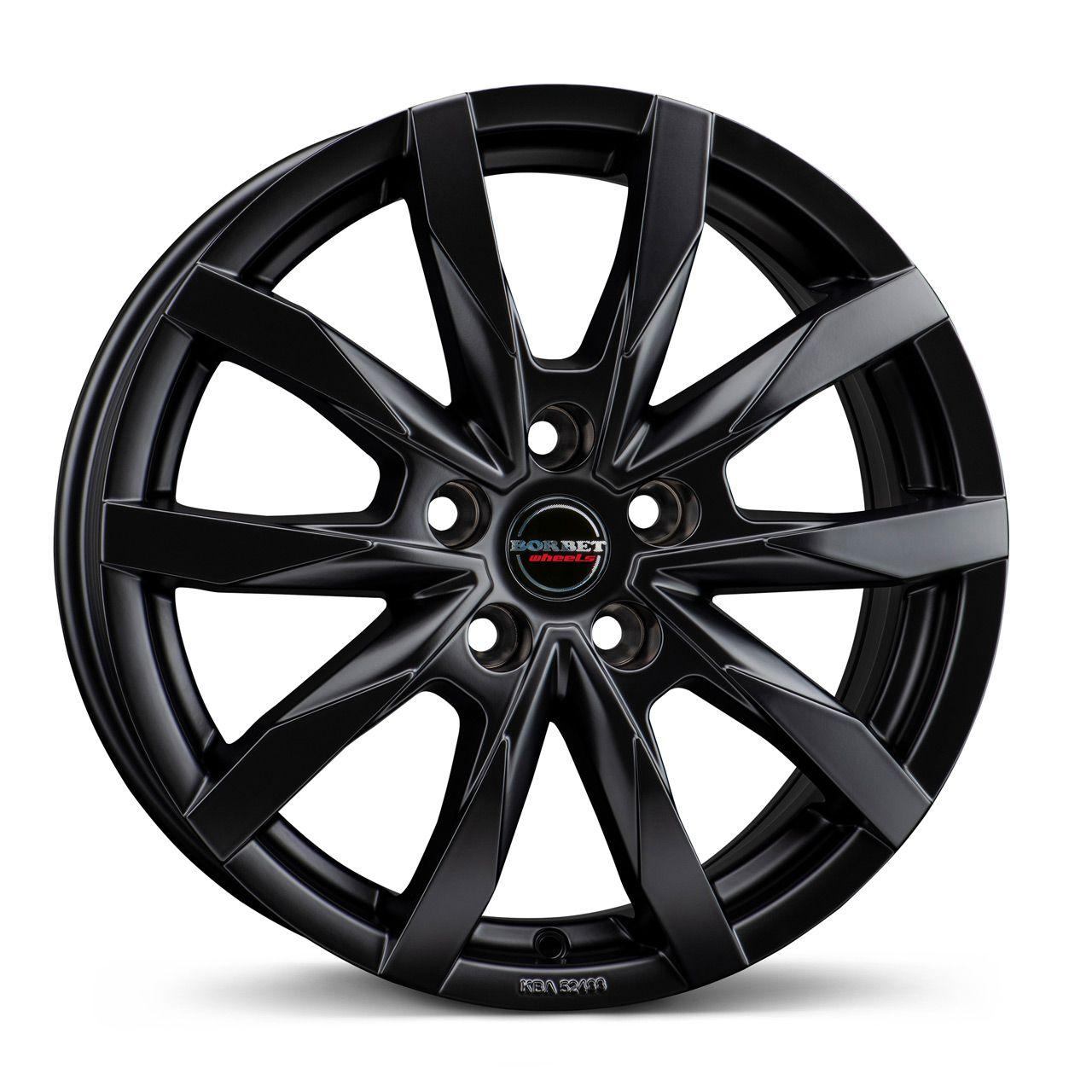 BORBET DESIGN CW5 black matt 6.0Jx16 5x118 ET68
