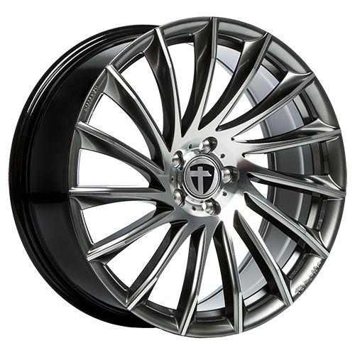 TOMASON TN16 dark hyperblack polished 8.5Jx19 5x112 ET30