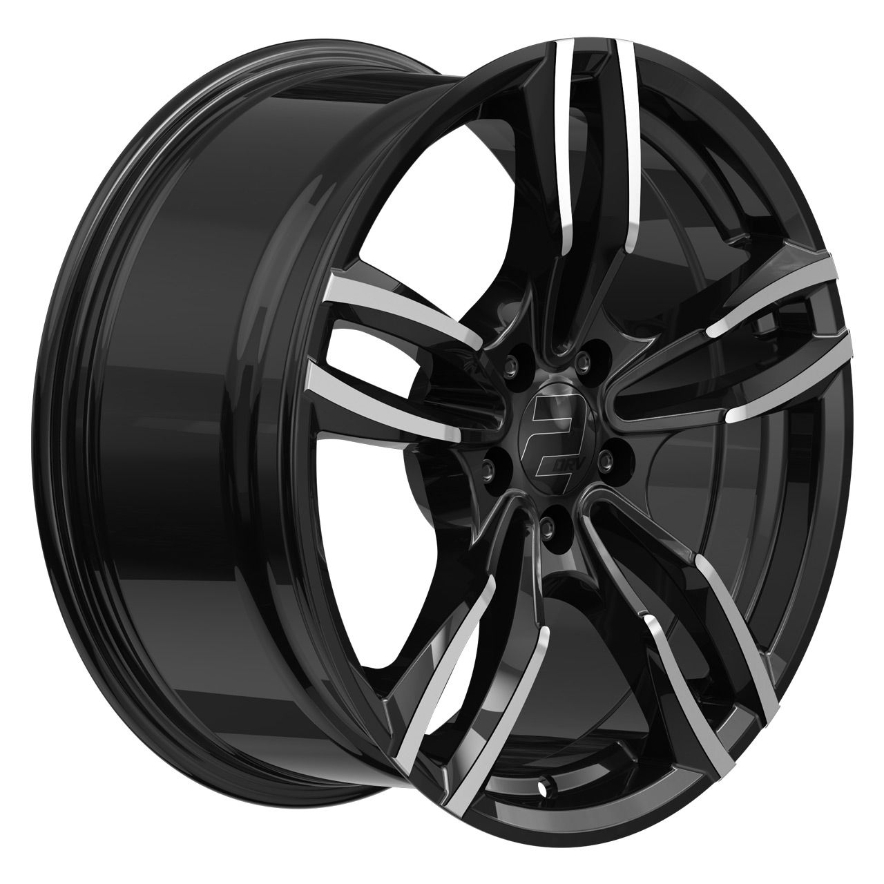 WHEELWORLD-2DRV WH29 schwarz hochglanzpoliert 8.5Jx18 5x120 ET35