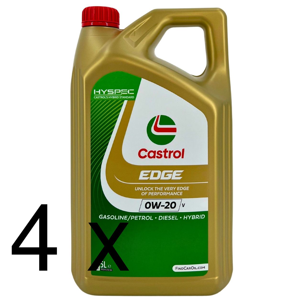 Castrol Edge 0W-20 V 4x5 Liter
