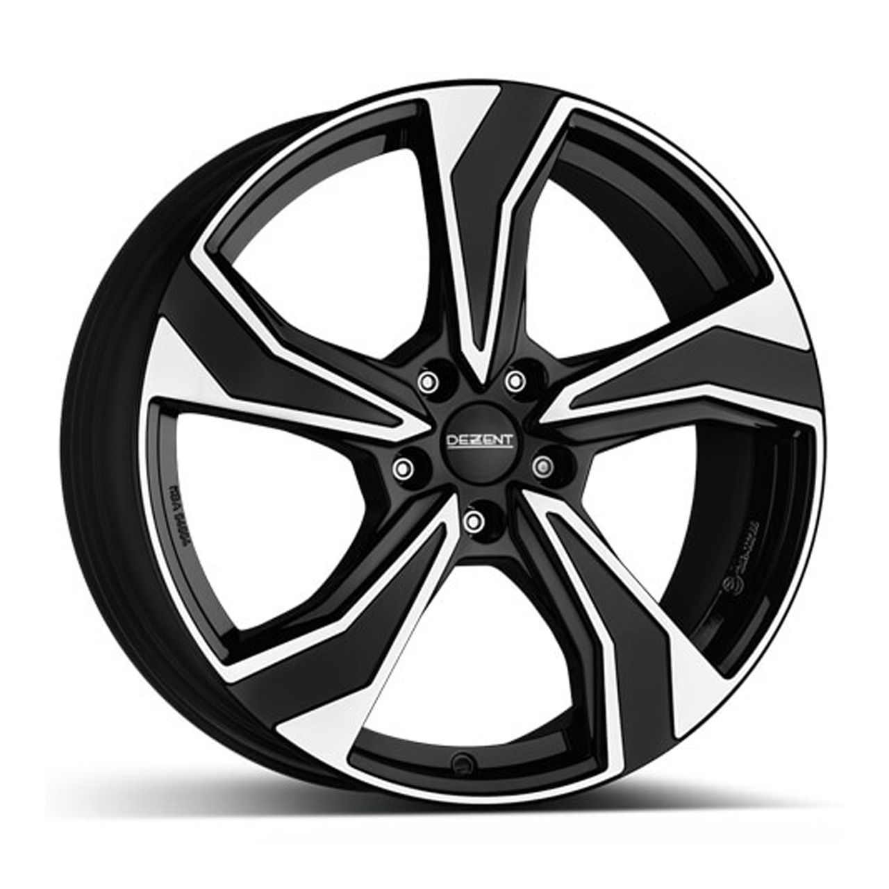 DEZENT DEZENT KB DARK black polished 7.0Jx17 5x112 ET46 DEZENT DEZENT KB DARK black polished 7.0Jx17 5x112 ET46