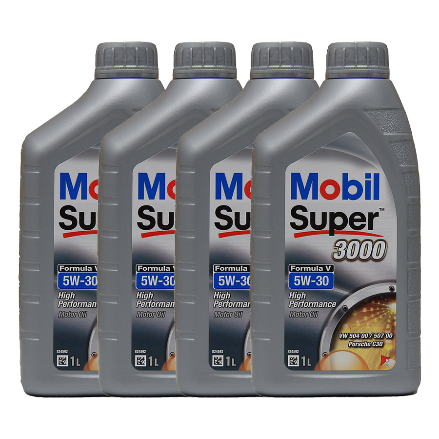Mobil Super 3000 Formula V 5W-30 4x1 Liter