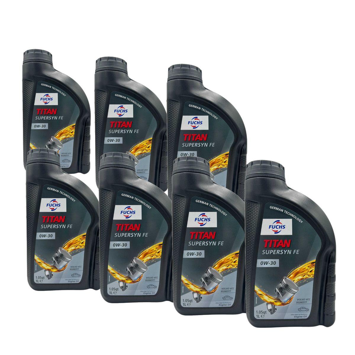 Fuchs Titan Supersyn FE 0W-30 7x1 Liter