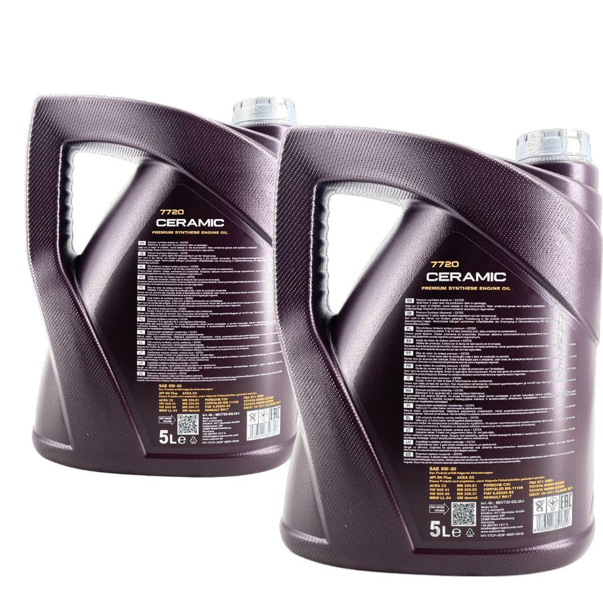 Mannol Ceramic 5W-30 2x5 Liter