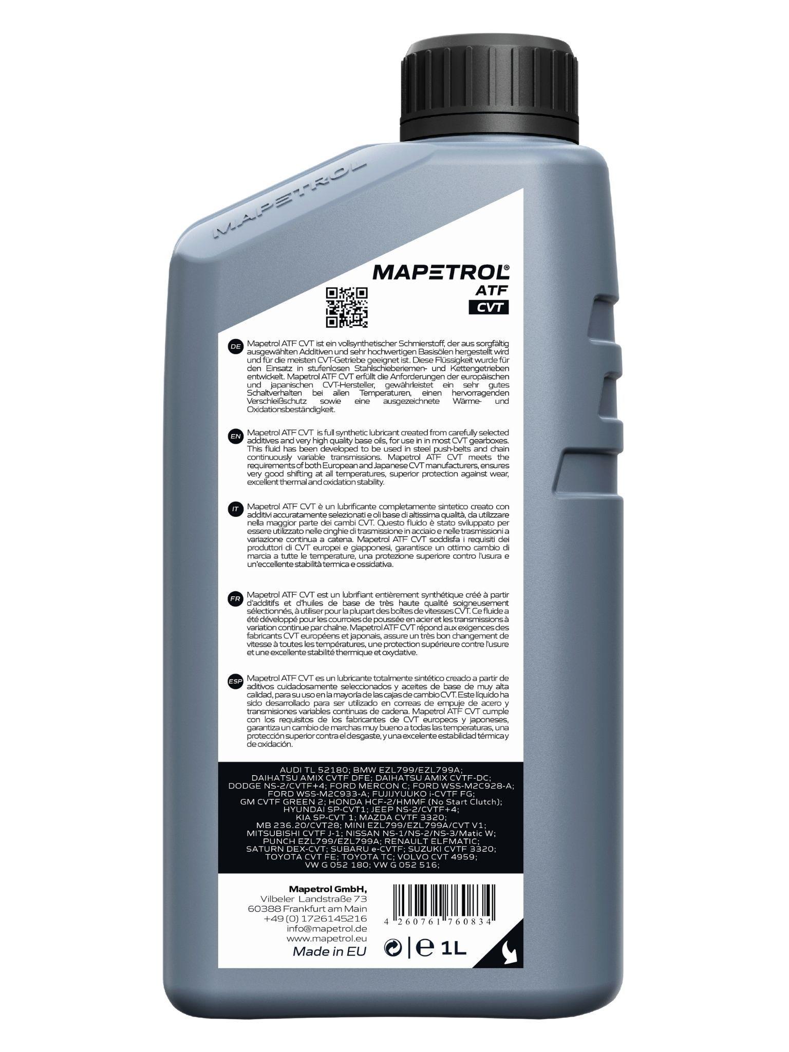 Mapetrol ATF CVT 1 Liter