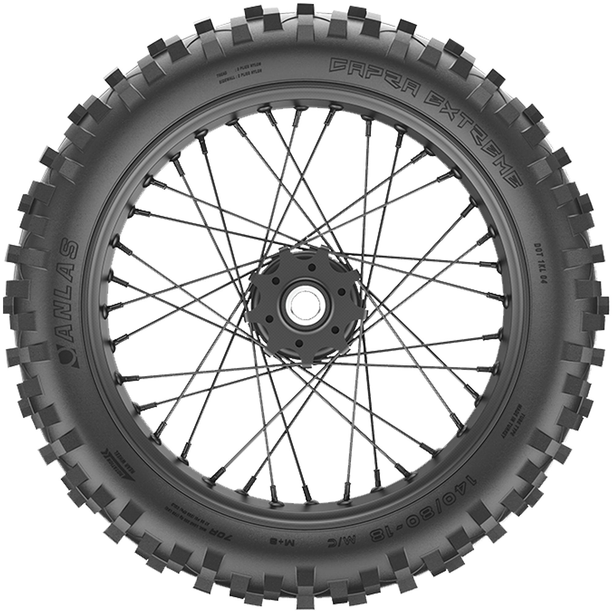 ANLAS 140/80 - 18 M/C TL 70R CAPRA EXTREME M+S