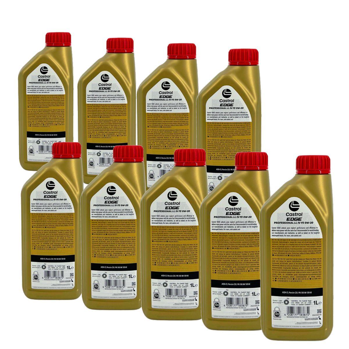 Castrol Edge Professional LL IV FE 0W-20 9x1 Liter