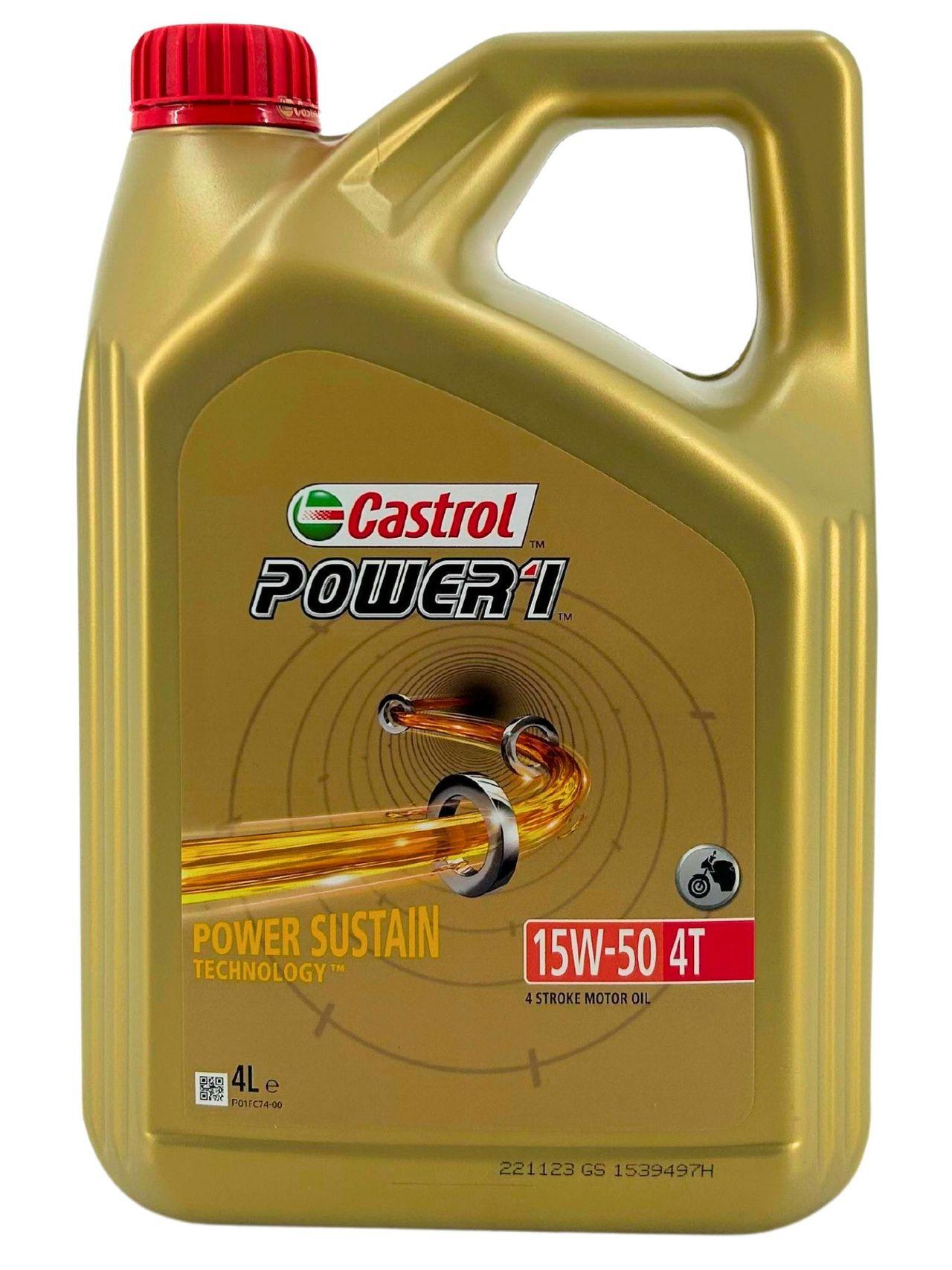 Castrol Power 1 4T 15W-50 4 Liter