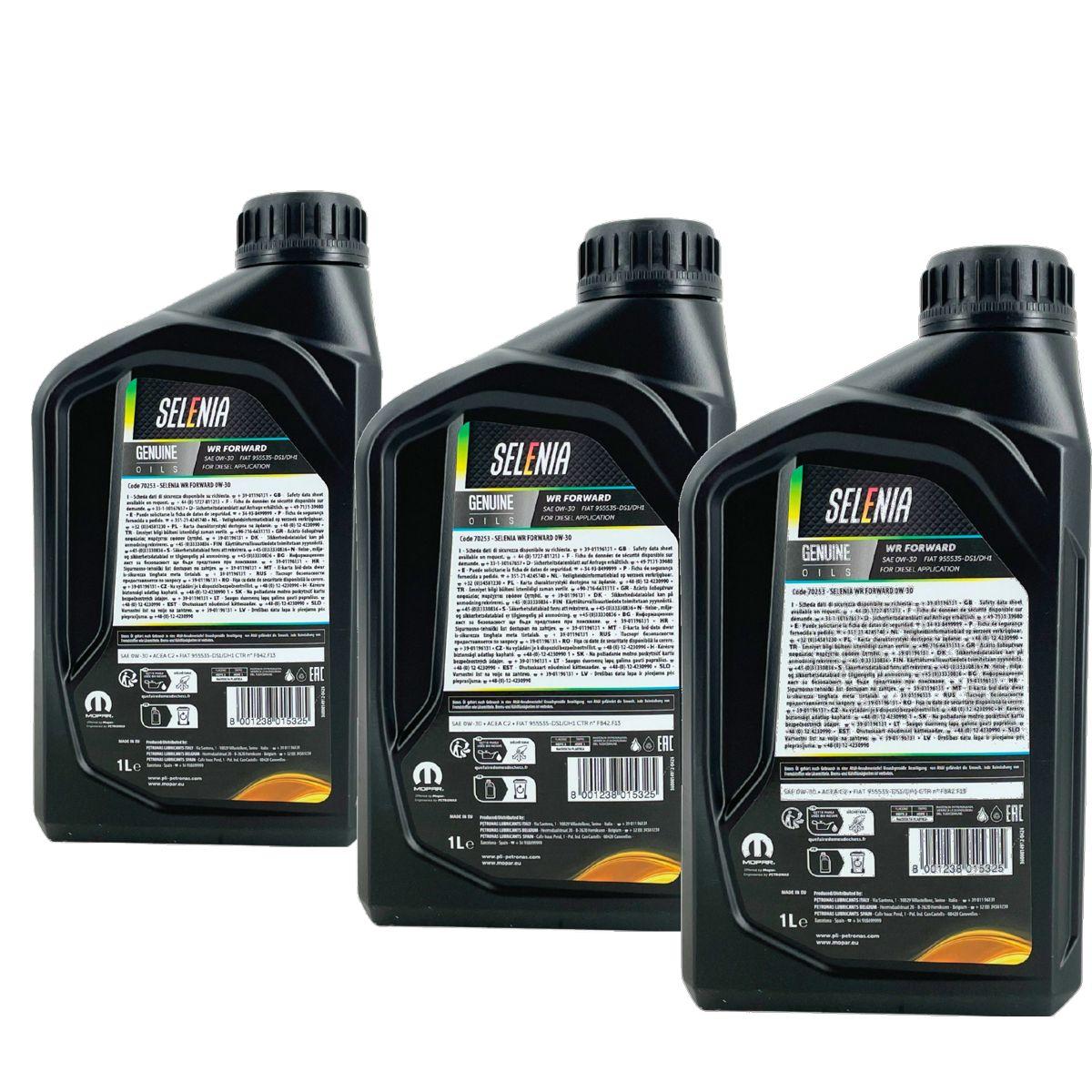 Selenia WR Forward 0W-30 3x1 Liter