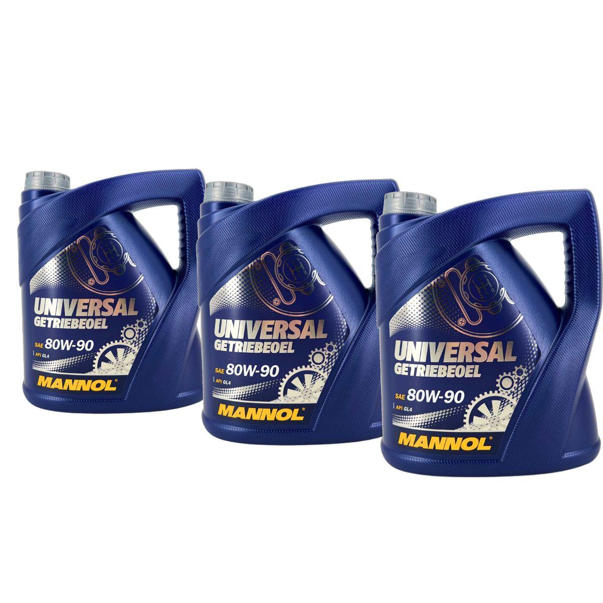 Mannol Universal 80W-90 GL-4 3x4 Liter