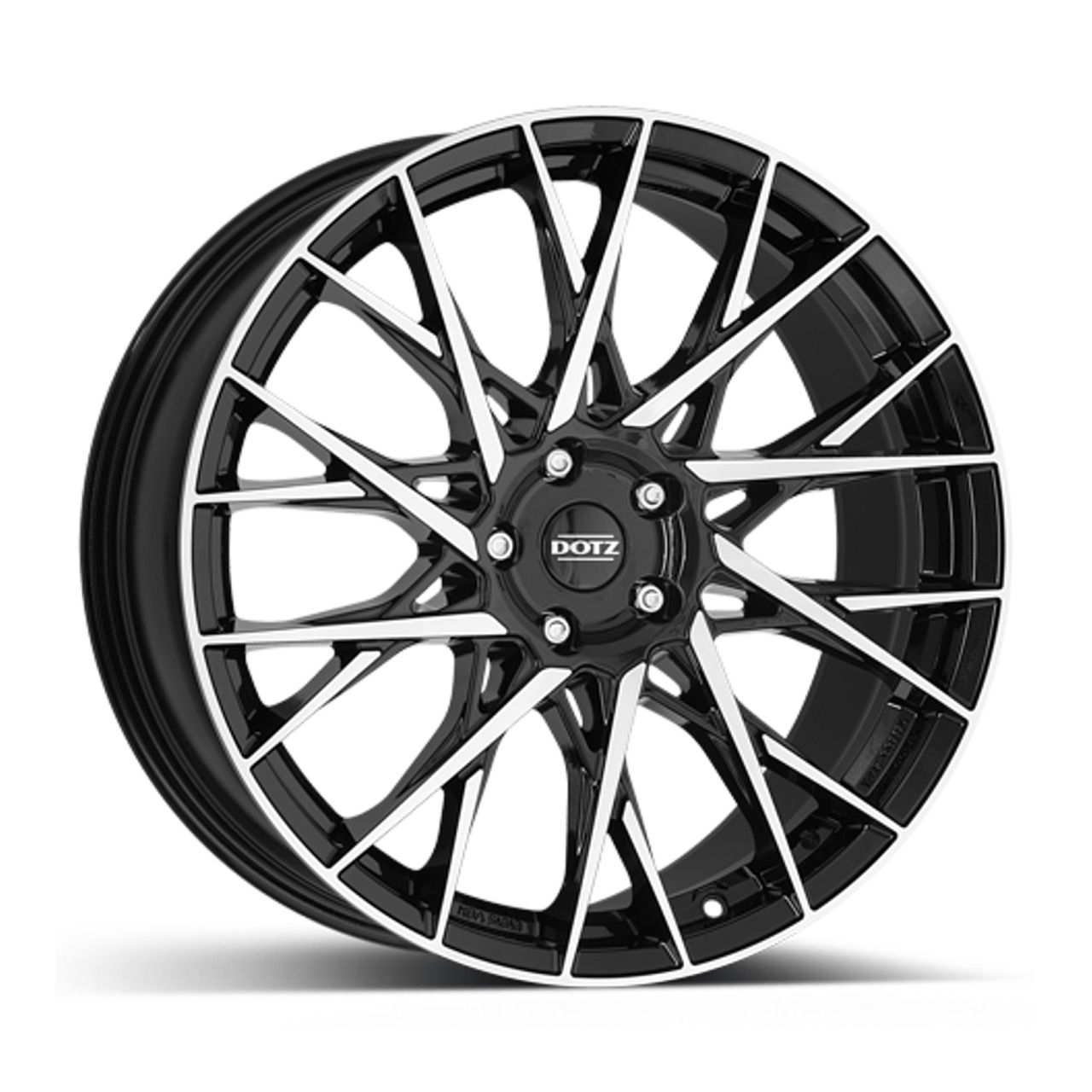DOTZ FUJI DARK black/polished 8.0Jx19 5x112 ET49 DOTZ FUJI DARK black/polished 8.0Jx19 5x112 ET49