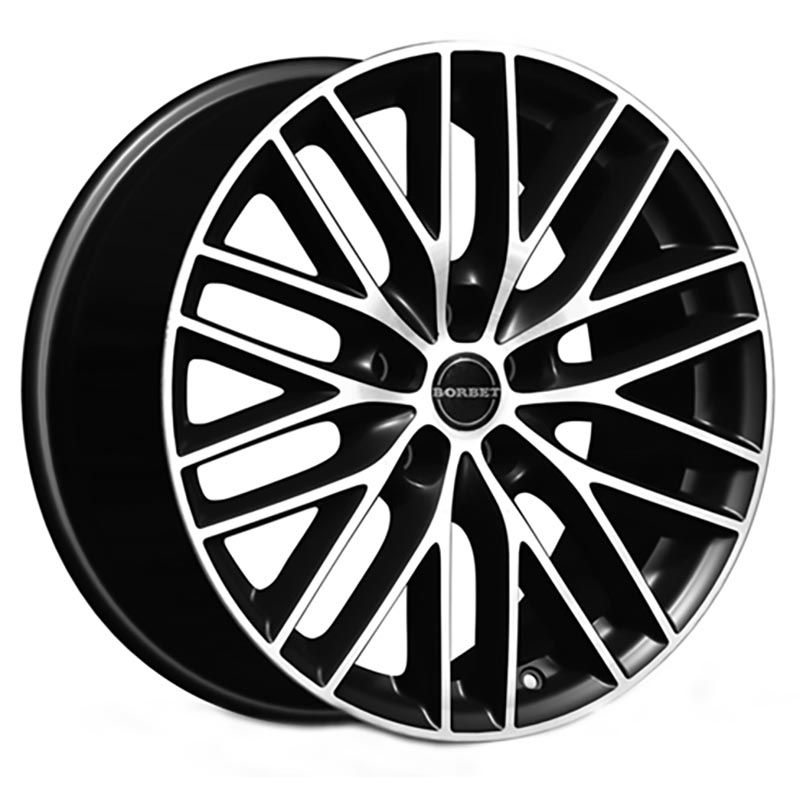 BORBET DESIGN BS5 schwarz-poliert 8.0Jx18 5x114.3 ET50
