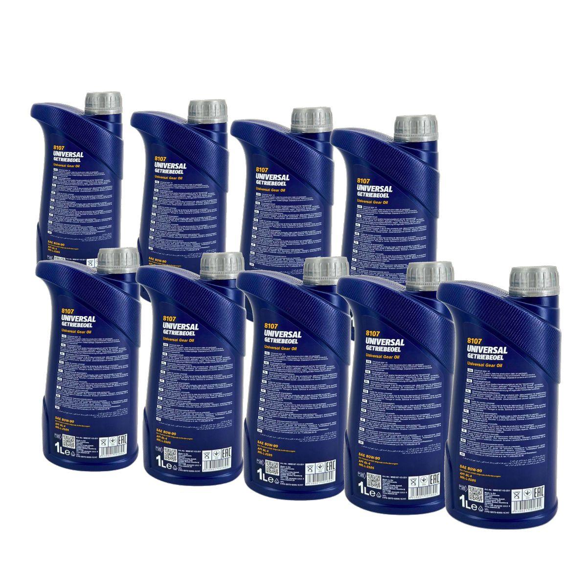 Mannol Universal 80W-90 GL-4 9x1 Liter
