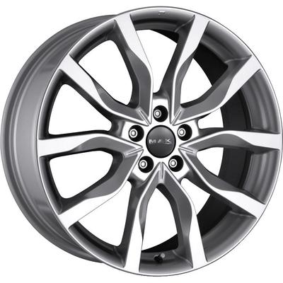 MAK HIGHLANDS silver 9.0Jx19 5x120 ET53