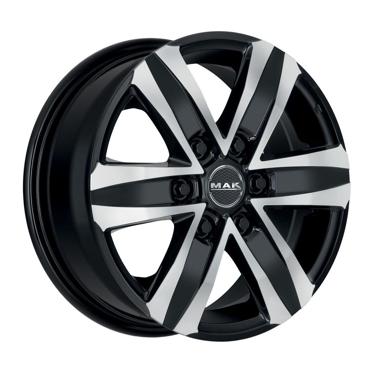 MAK STONE 6 black mirror 8.5Jx20 6x139.7 ET38