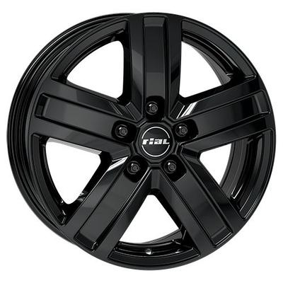 RIAL TRANSPORTER 5-LOCH diamantschwarz 6.0Jx15 5x118 ET68