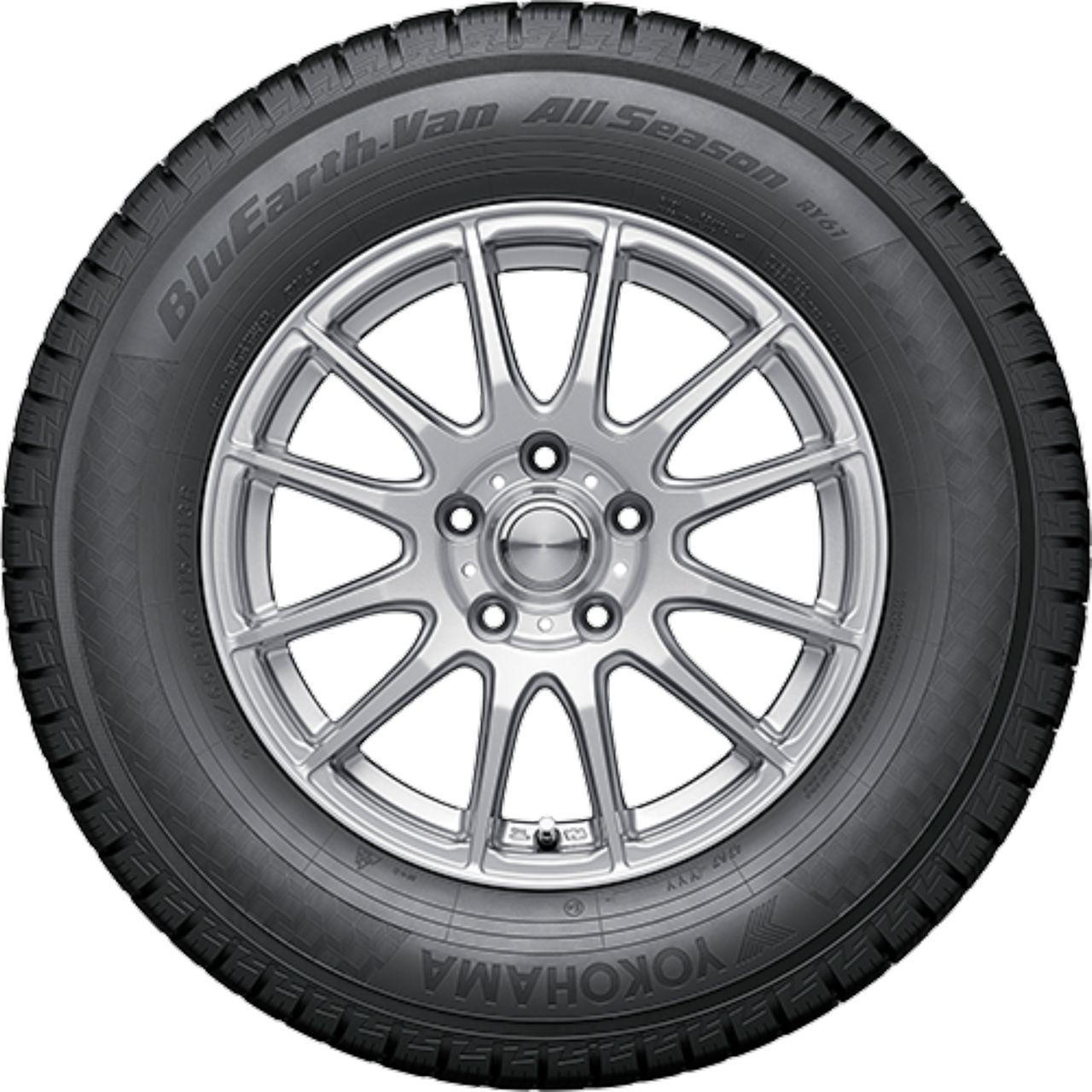 YOKOHAMA BLUEARTH-VAN ALL SEASON (RY61) 205/70R15C 106/104R RPB BSW