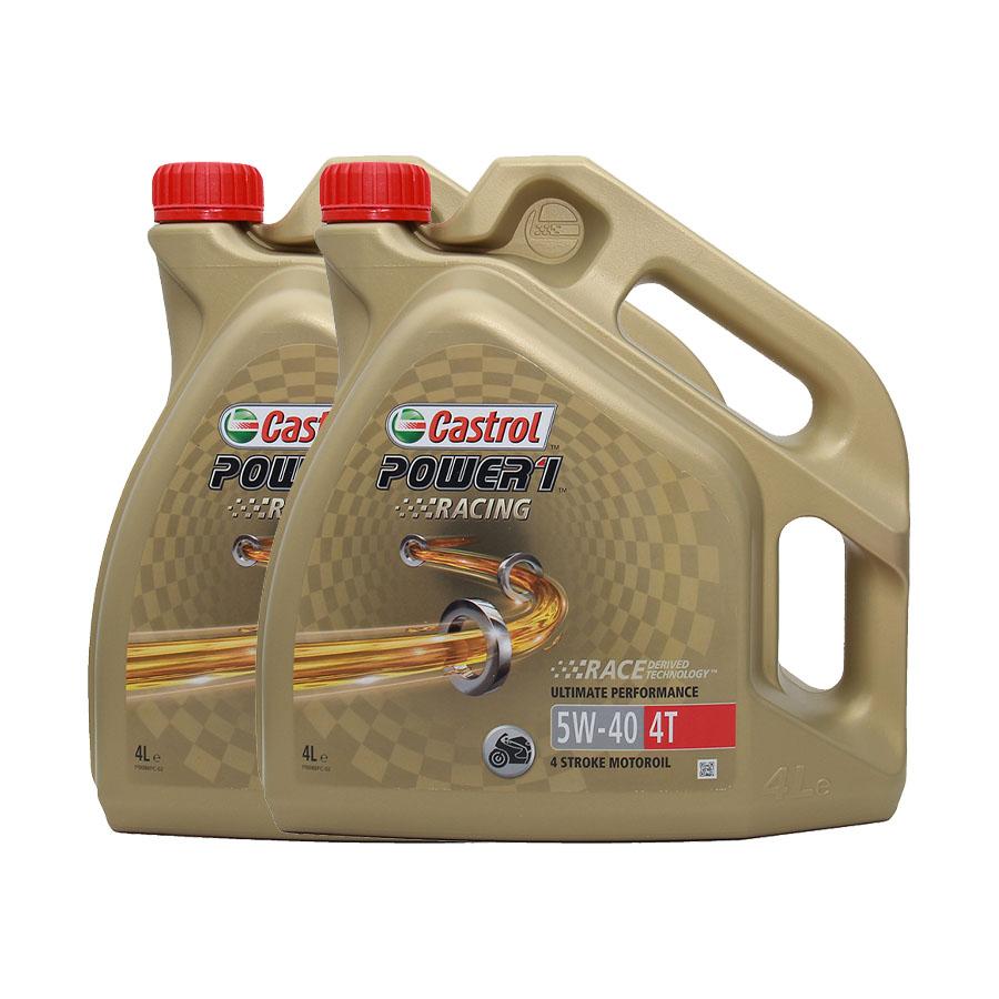 Castrol Power 1 Racing 4T 5W-40 2x4 Liter