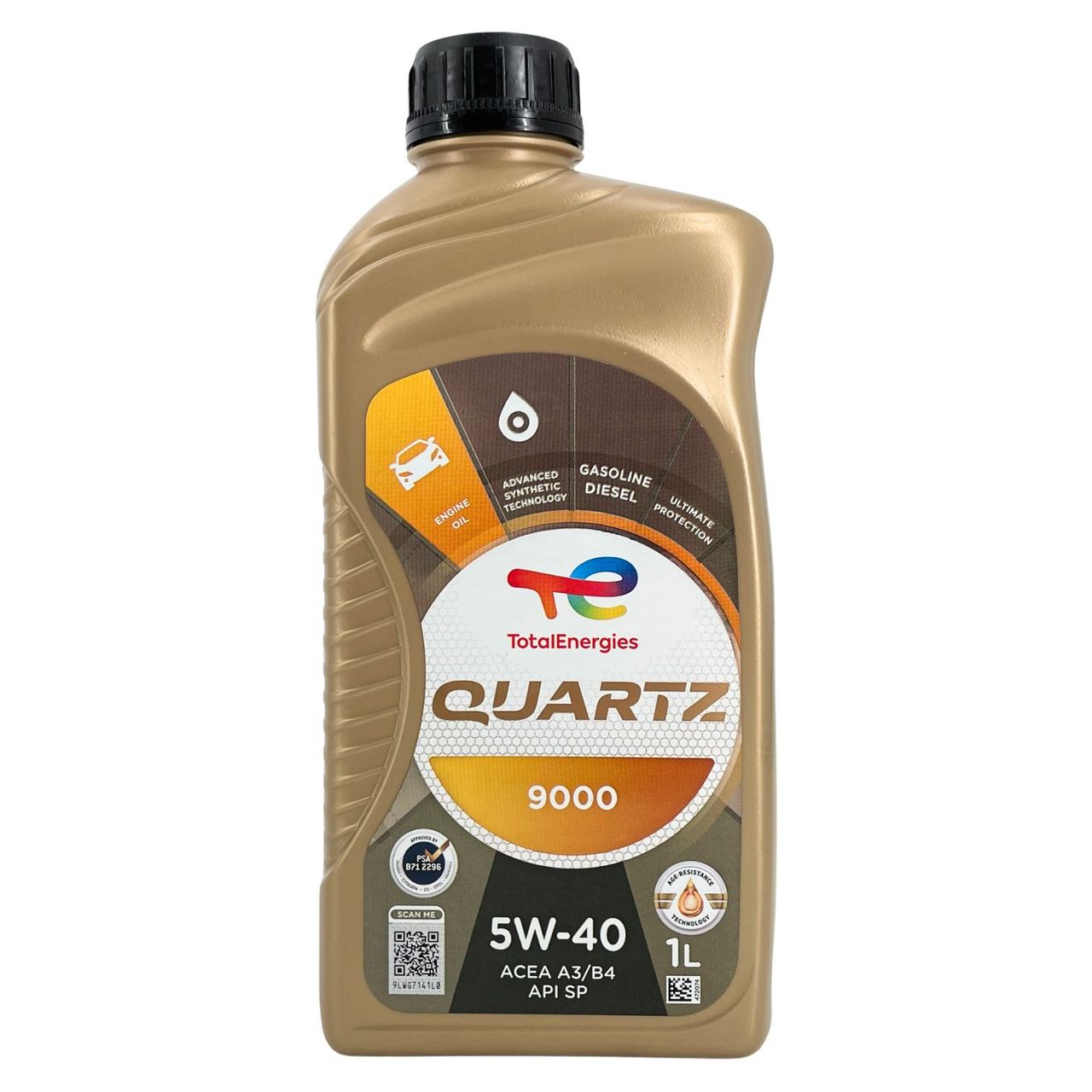 Total Quartz 9000 5W-40 3x1 Liter