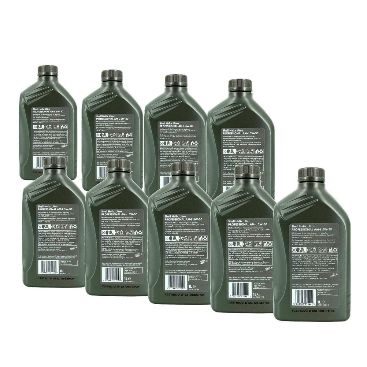 Shell Helix Ultra Professional AM-L 5W-30 9x1 Liter