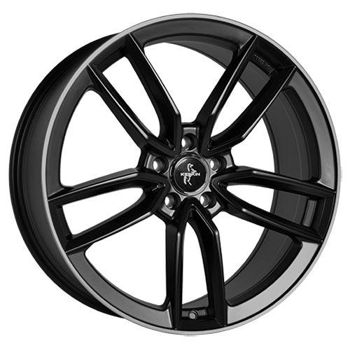 KESKIN WHEELS KT21 ELEGANT matt black lip polished 7.5Jx17 5x112 ET45