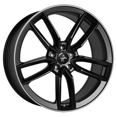 KESKIN WHEELS KT21 ELEGANT matt black lip polish 8.5Jx19 5x112 ET30