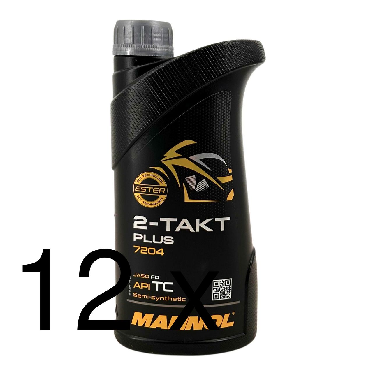 Mannol 2-Takt Plus 12x1 Liter