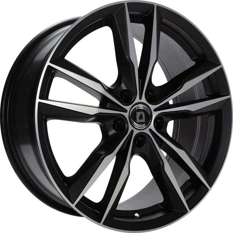 DIEWE FAST black matt polish 7.5Jx17 5x112 ET45