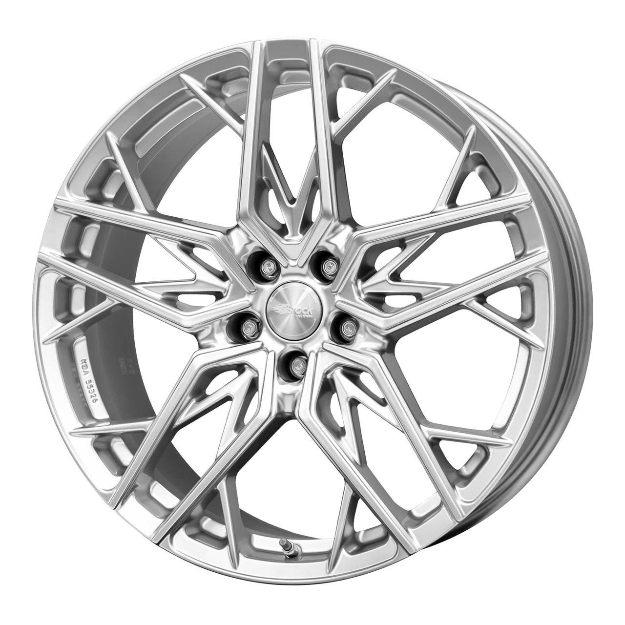 BROCK B44 hyper silber (hs) 8.5Jx20 5x114.3 ET40