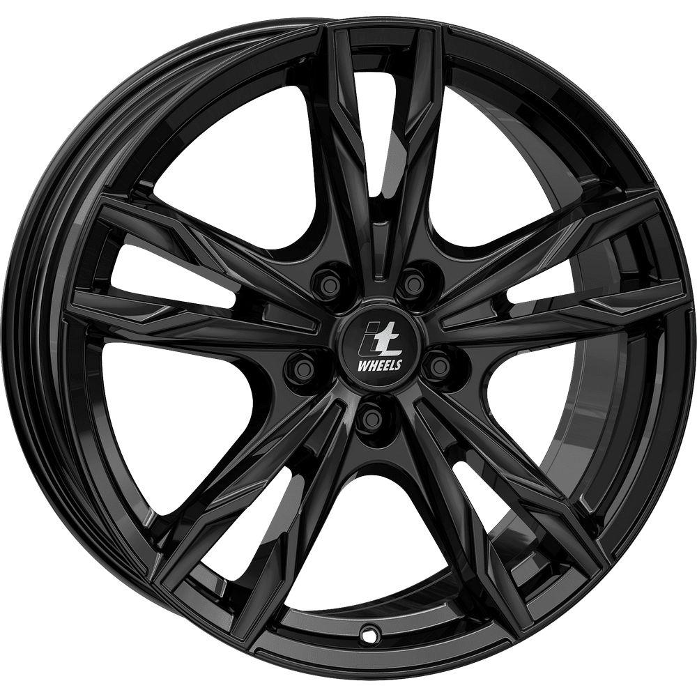 ITWHEELS GINA gloss black 8.5x20 5x112 ET42