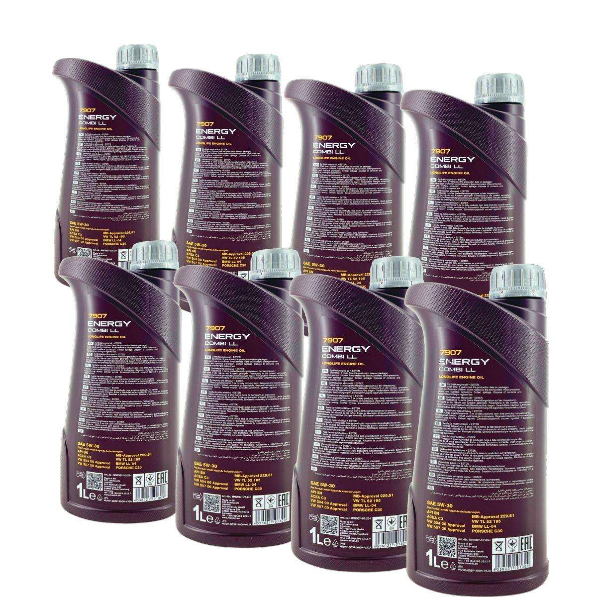 Mannol Energy Combi LL 5W-30 8x1 Liter