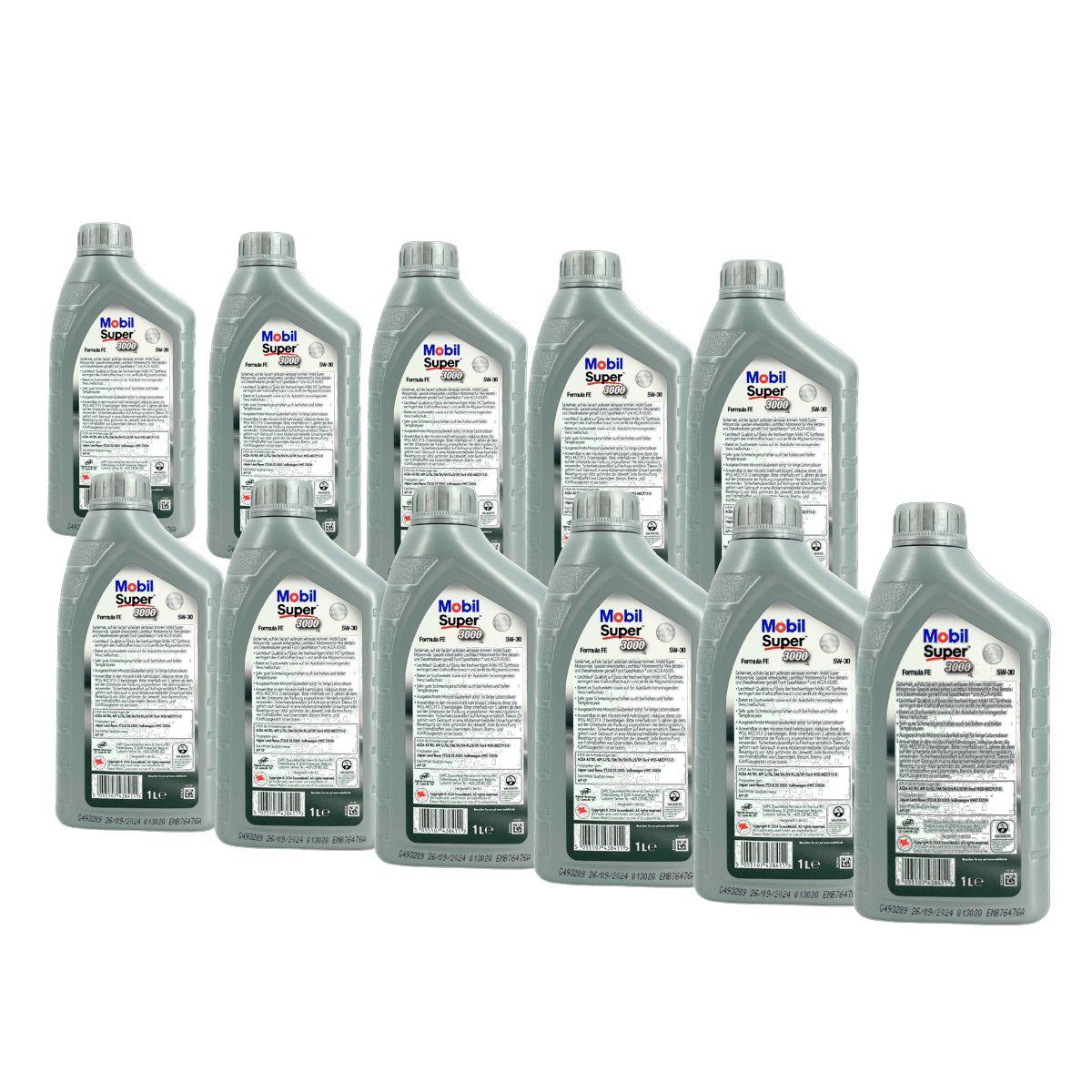 Mobil Super 3000 X1 Formula FE 5W-30 11x1 Liter
