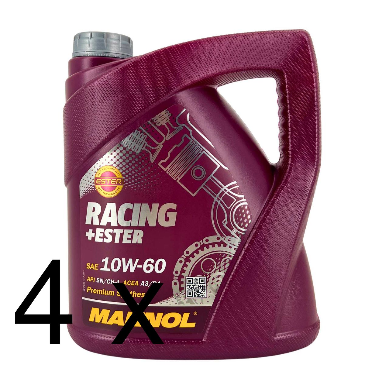 Mannol Racing + Ester 10W-60 4x4 Liter