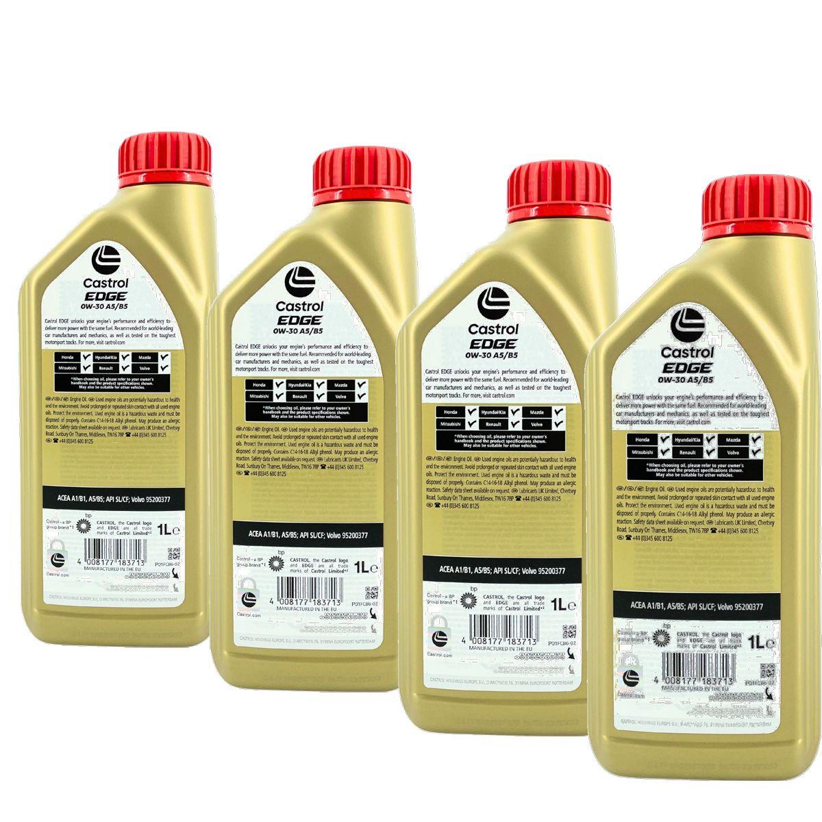 Castrol Edge 0W-30 A5/B5 4x1 Liter