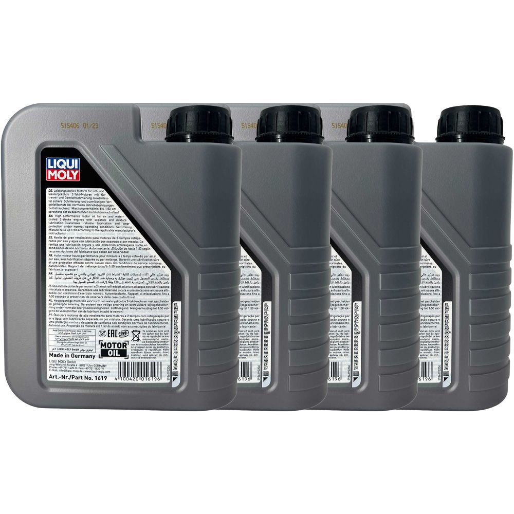 Liqui Moly Motorbike 2T Basic Scooter 4x1 Liter