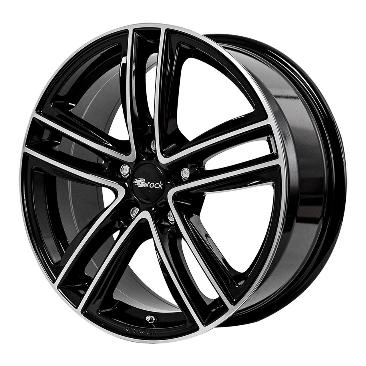 RC-DESIGN RC27 schwarz glanz voll-poliert (sgvp) 7.5Jx17 5x100 ET51