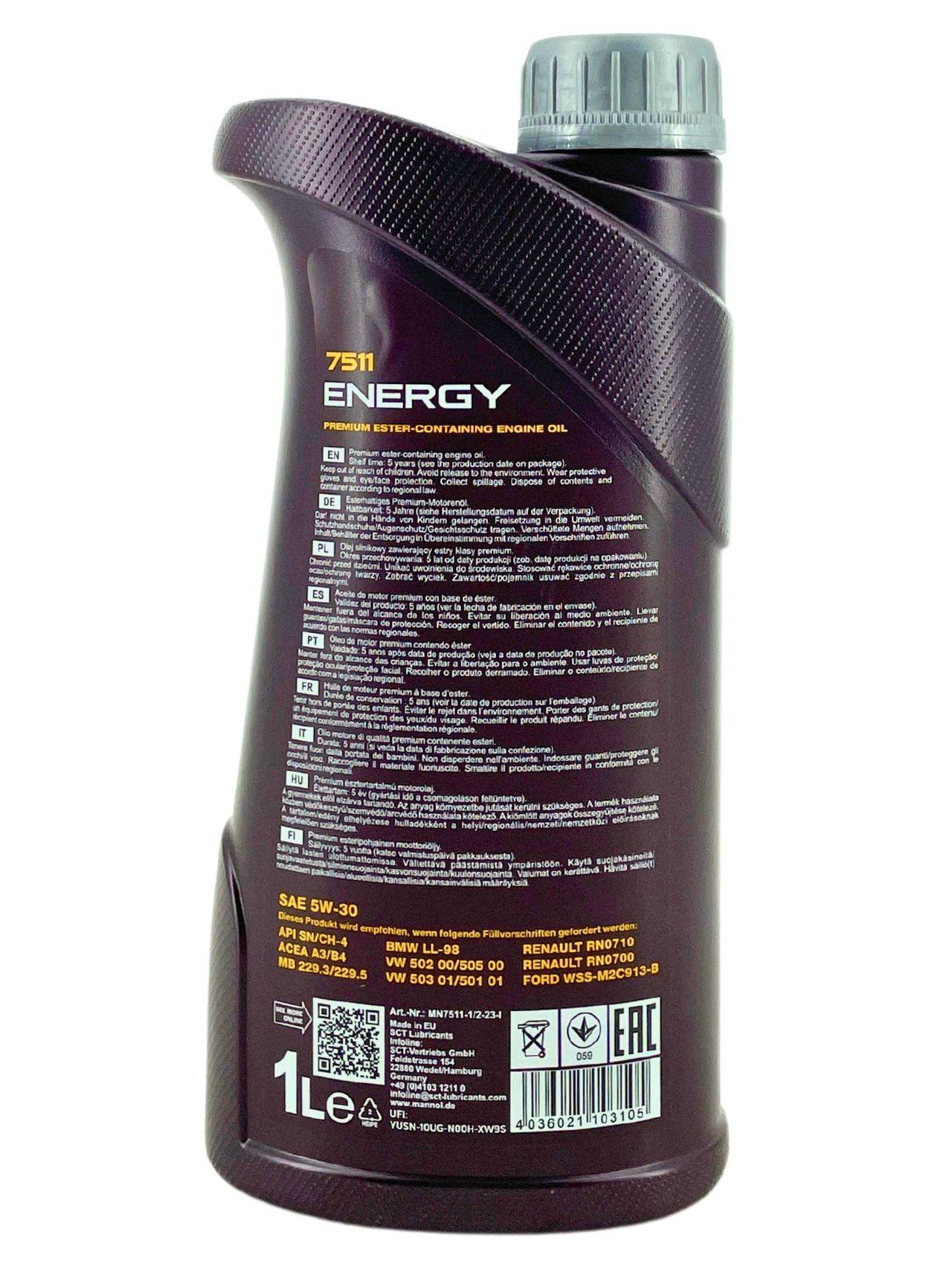Mannol Energy 5W-30 1 Liter