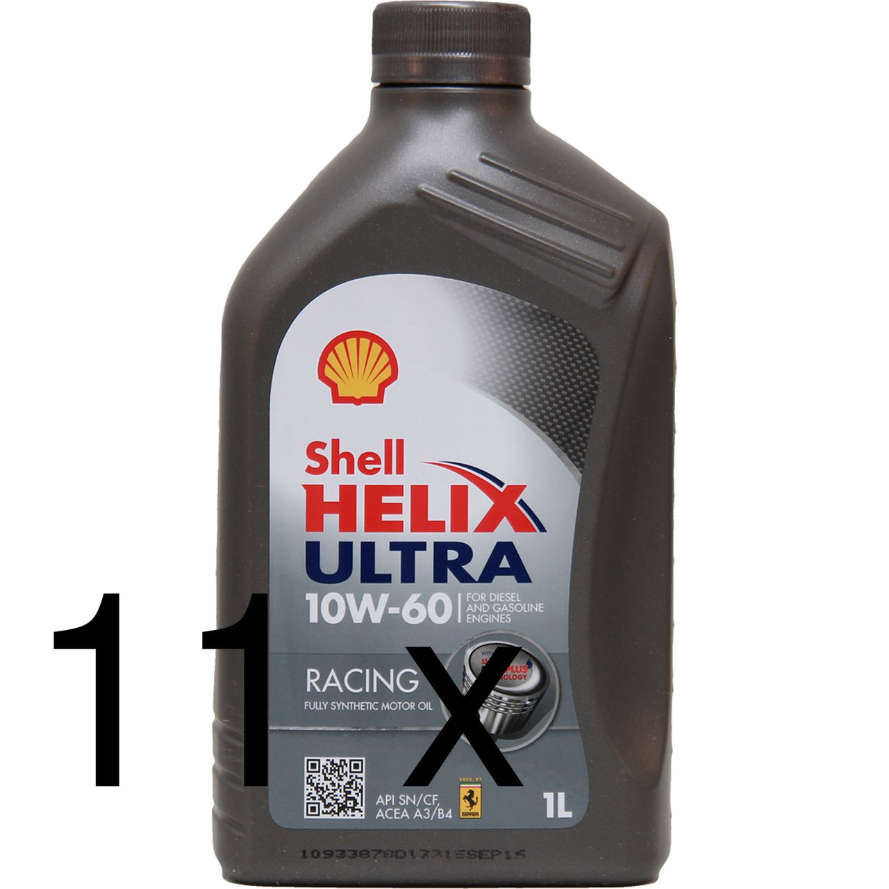 Shell Helix Ultra Racing 10W-60 11x1 Liter