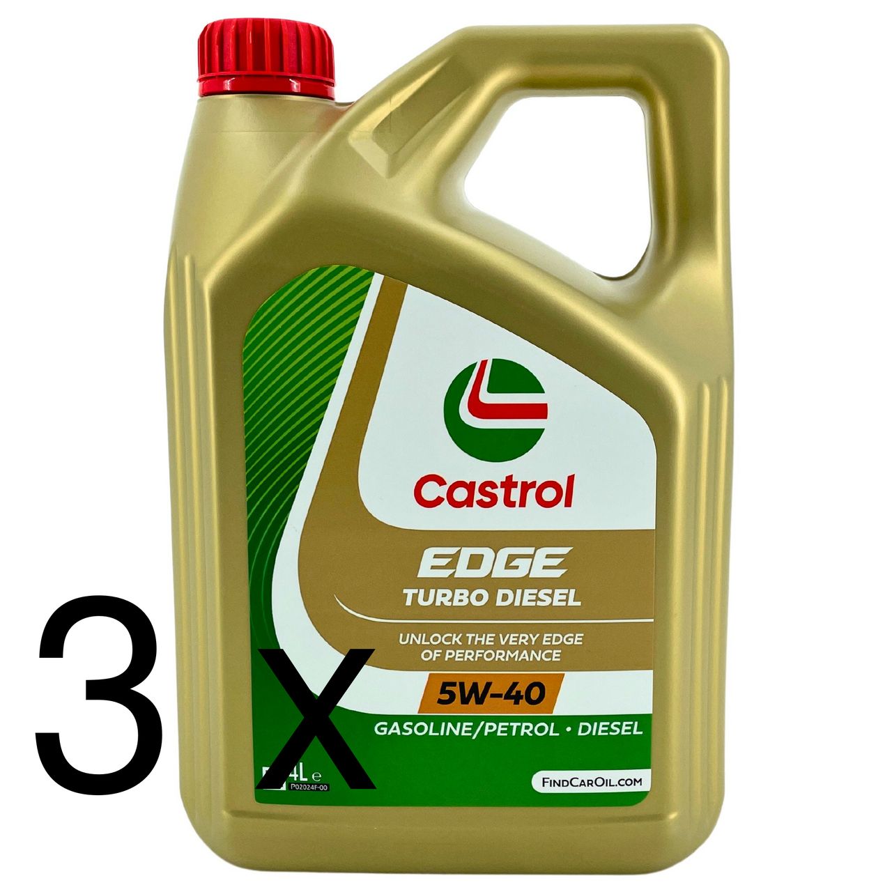 Castrol Edge TD 5W-40 3x4 Liter