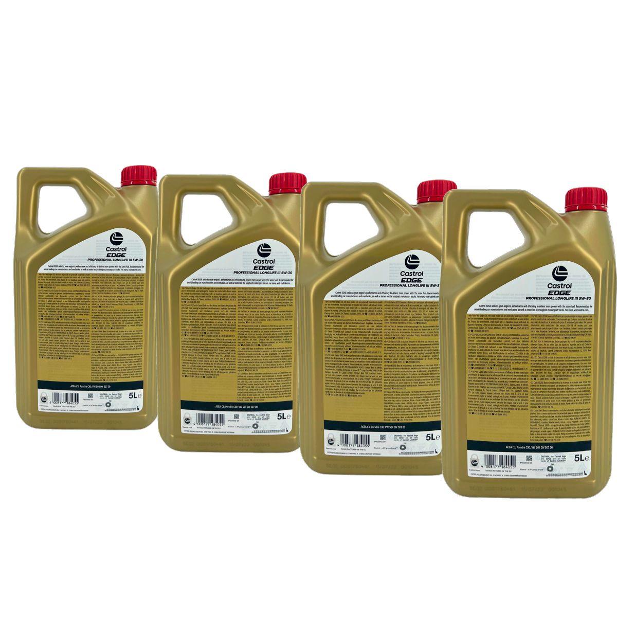 Castrol Edge Professional Longlife 3 5W-30 4x5 Liter
