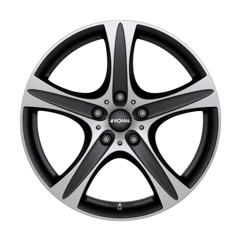 RONAL RONAL R55 SUV mattschwarz-frontkopiert 9.0Jx19 5x114.3 ET40
