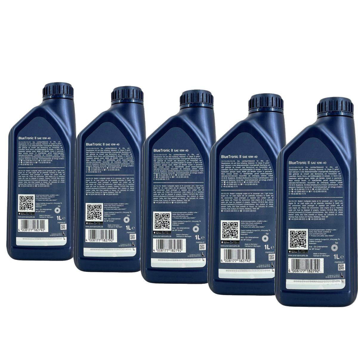 Aral BlueTronic II 10W-40 5x1 Liter